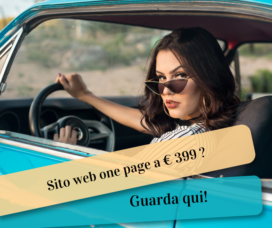 Sito Onepage in 72 ore